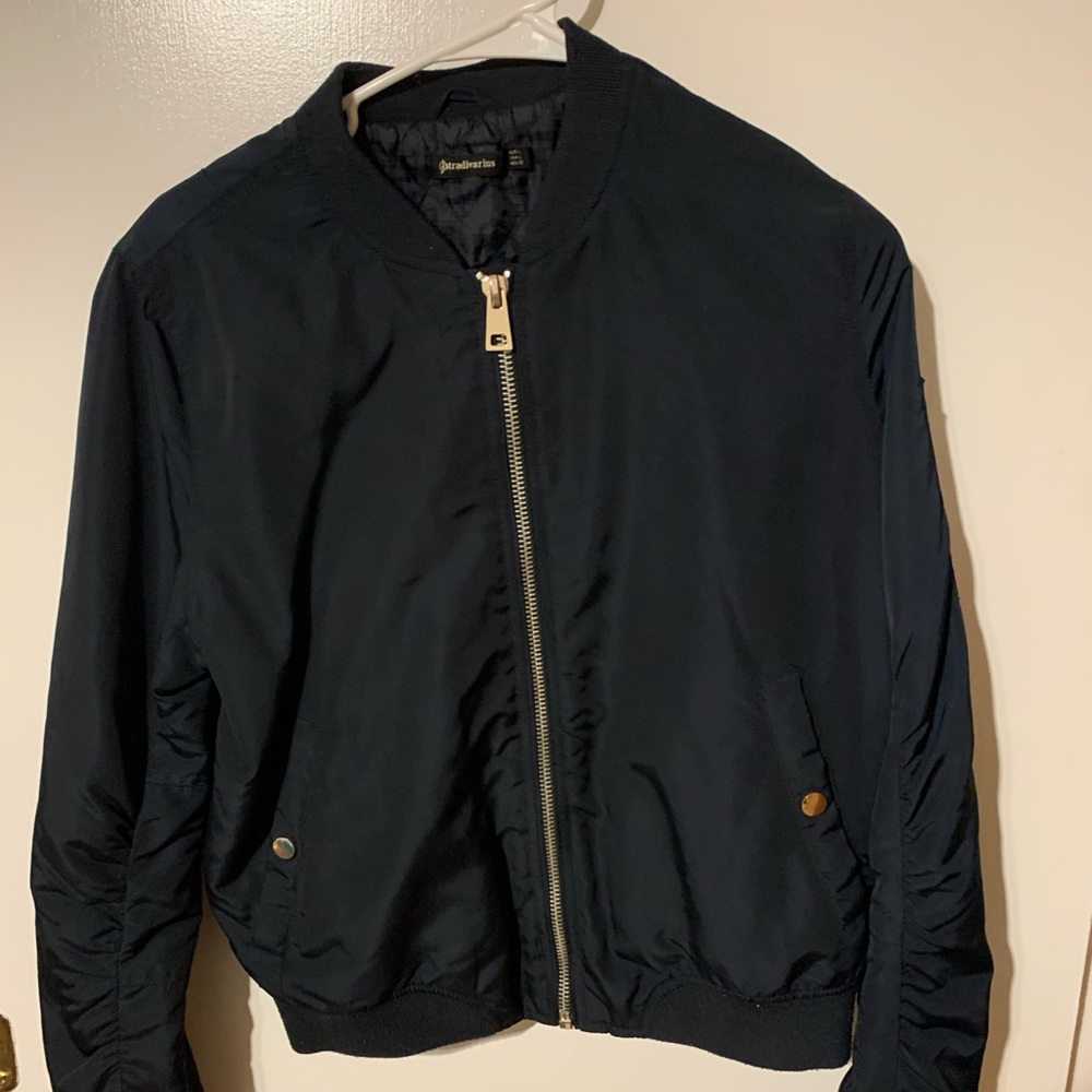 Dark Blue bomber jacket